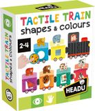 Formes et couleurs train tactile