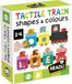 Formes et couleurs train tactile
