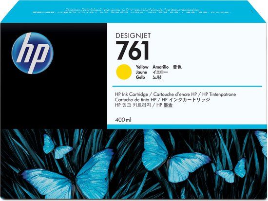 HP 761 Gele DesignJet inktcartridge - 400 ml