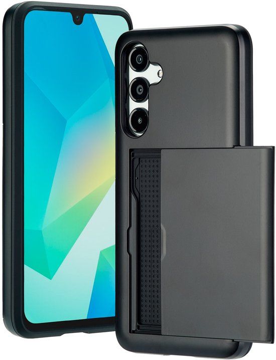 imoshion Backcover met pasjeshouder voor de Samsung Galaxy A16 - Zwart