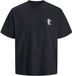 JACK&JONES JORMAINE BACK TEE SS CREW NECK SN Heren T-shirt Zwart XL