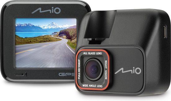 Mio MiVue C580 Dashcam - Full HD, HDR, GPS, 2" Screen