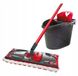 Vileda Serie - Plat Mop - 120 cm Drie-delig - Wyciskacz - Ajax Vloerreiniger