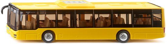 SIKU 3734, MAN Lion's City Bus, 1:50, Metaal/Kunststof, Geel