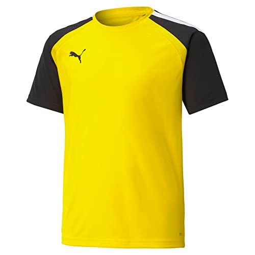 Puma Teampacer Shirt Korte Mouw Kinderen - Geel / Zwart