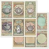 STAMPERIA INTERNATIONAL, KFT STAMPERIA DS PAPR12 TEA TIME, One Size