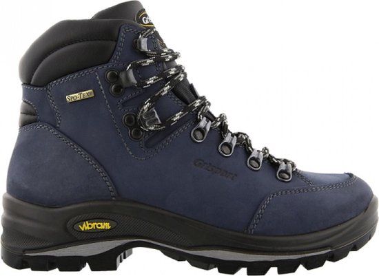Grisport GRI Anden Vrouwen Blauw Leer/Nubuck Wandelschoenen Maat 37