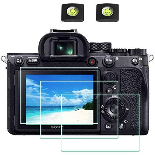 ULBTER A7RIV Screen Protector voor Sony Alpha A7R IV A7R III A7R II Digitale Camera & Hot Shoe Cover, 3 stuks