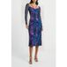 French Connection Toni Robe en maille Gabriela Bleu