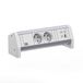 BACHMANN Desk 2xUTE 1xUSB A/C 22W GST18 RAL9010