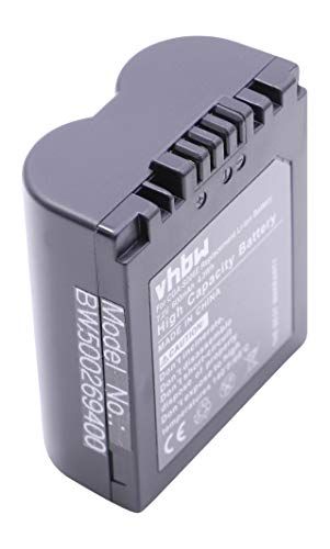 VHBW Batterij 600mAh (7.2V) voor camera Leica V-Lux 1 & Panasonic Lumix DMC-serie, bijv. FZ7, FZ8, FZ18, FZ28, FZ30, FZ35, FZ38, FZ50 zoals CGA-S006E, e.a.