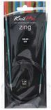 KnitPro Zing rondbreinaalden 120cm 2.00mm - 12.00mm