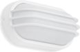 Telefunken Lampe d'extérieur LED Palma Blanc IP44 12W 1200lm Blanc neutre 4000K