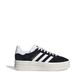adidas Originals Gazelle Bold leren sneakers zwart/wit