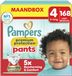 Pampers Premium Protection Pants Maat 4, 168 Luierbroekjes, 9kg-15kg