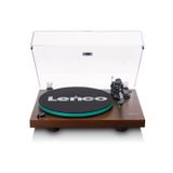 Lenco LBT-225WA Turntable - Belt Drive, Bluetooth, Brown