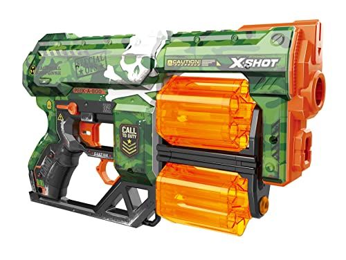 XShot X-Shot SKINS DREAD (12 Darts) Slime - ZURU