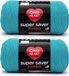 Red Heart Super Saver Jumbo garen, Turqua, 2 stuks, 396 gram, acryl, #4 kamgaren (medium), 680 meter, voor breien/haken