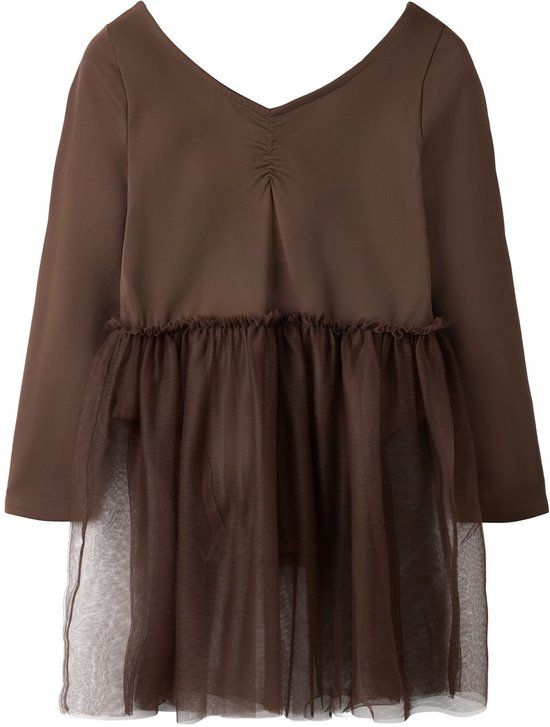 Name it Jurk Slim Fit Chocolate Martini