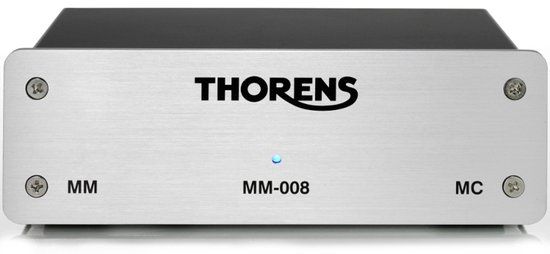 Thorens MM 008 Phono voorversterker Zilver