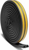 Simple Fix Tochtband Deuren - 12m x 9mm - Zwart