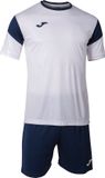 Joma Phoenix Voetbalset Korte Mouw Heren - Wit / Marine | Maat: S