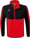 Erima Six Wings Trainingsjas met Afneembare Mouwen Heren - Zwart/Rood