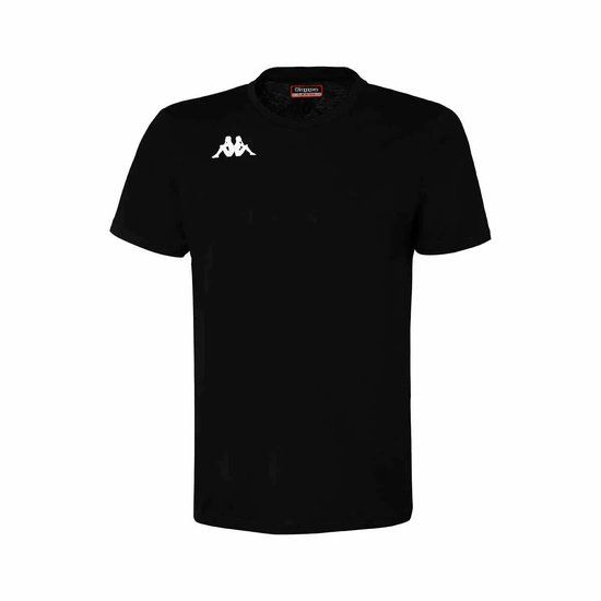Kappa Brizzo T-shirt Zwart Katoen 4XL