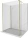 Mexen Kioto paroi de douche Walk-in 115 x 90 x 30 cm, transparent, doré