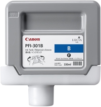 Canon PFI-301GY Pigment Blue Ink Cartridge single pack / blauw