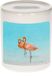 Bellatio Decorations Shoppartners Bv Dieren flamingo foto spaarpot 9 cm jongens en meisjes - Cadeau spaarpotten flamingo vogels liefhebber