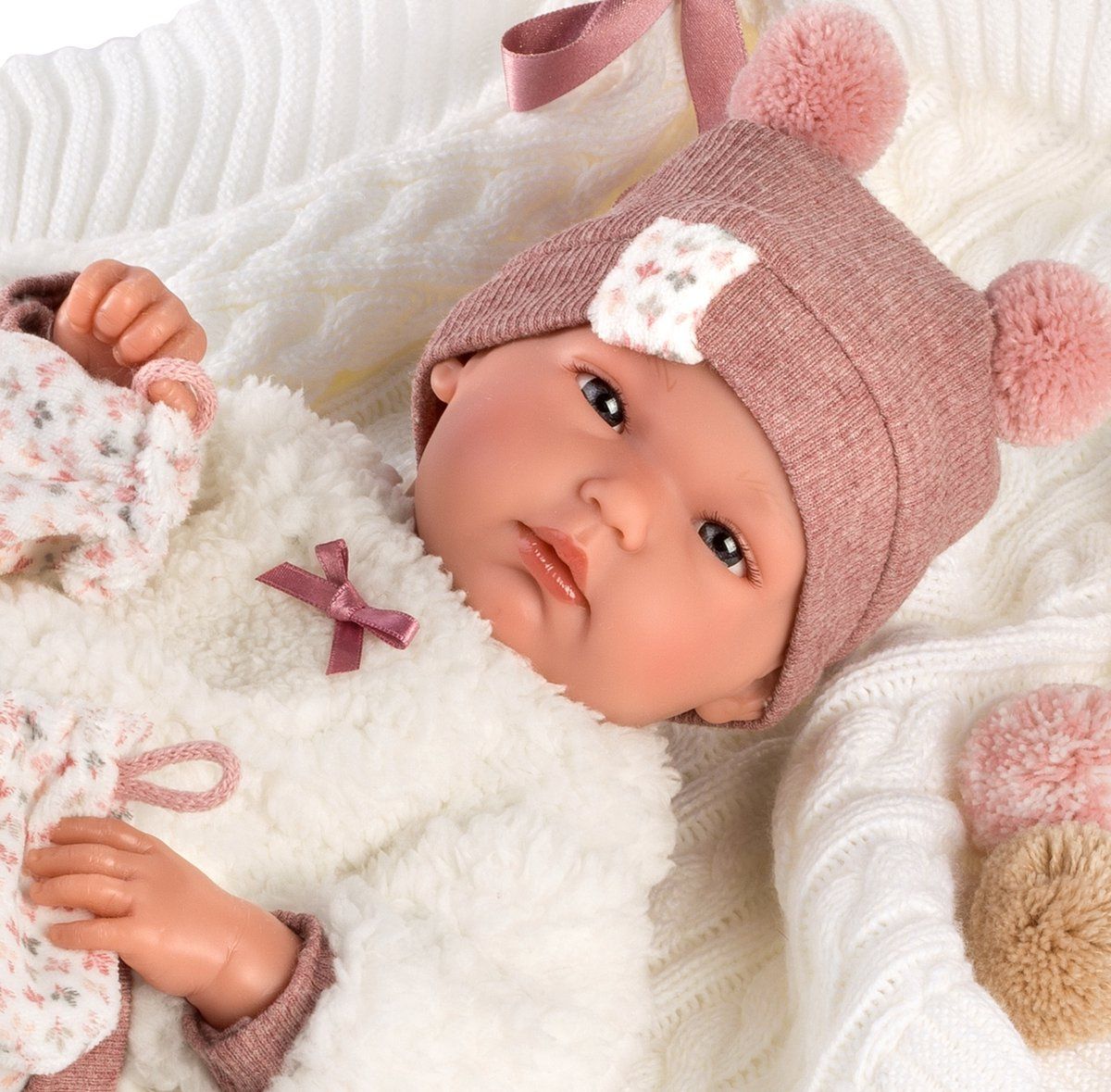 Llorens Bimba Baby Doll - 35 cm - Girl - With Blanket and Pacifier