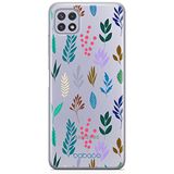 ERT GROUP mobiel telefoonhoesje voor Samsung A22 5G origineel en officieel erkend Babaco patroon Plants 014