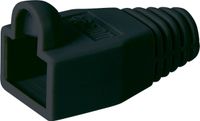 Merkloos / Sans marque Goobay RJ45 Knikbescherming Zwart