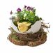 Loberon Sierschaal Alfie wit/geel