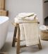 Pip Studio badgoed Jasmin Jacquard sand - gastendoekje 30x50 cm