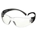 3M SF101AF-BLK Lunettes de sécurité Avec revêtement anti-buée, Avec revêtement anti-rayures Noir