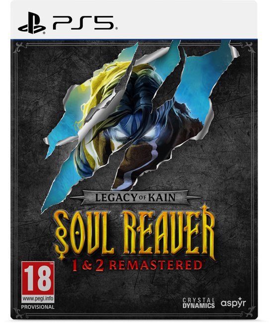 Legacy of Kain: Soul Reaver 1 & 2 Remastered Deluxe Edition - PS5 - Blu-ray - PAL