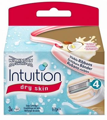 Wilkinson Intuition Dry Skin - 3 stuks - Scheermesjes