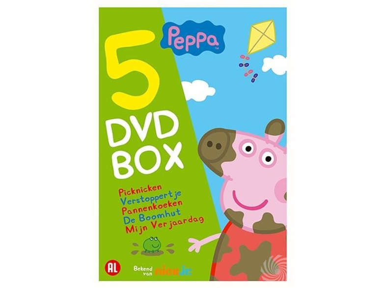 E1 ENTERTAINMENT ONE BENELUX Peppa - 5 DVD Box dvd