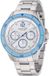 Nautica Nct Windrose Chronograph Watch Zilveren Toon Case: 100% Roestvrij Staal | Armband: 100% Roestvrij Staal 46 mm NAPWRS405, NAPWRS406