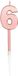 Folat Verjaardagskaars 6 Roségoud Metallic