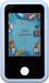 OEM Gameconsole voor kinderen met touchscreen, 2,8 inch, model KDC-0027A, blauw