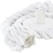 Chacon Ophangset in touw voor luster - wit