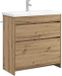 vidaXL Badkamermeubel Set Artisanaal eiken 81 x 40 x 84,5 cm
