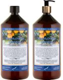 Claudius Cosmetics B.V. Bodylotion Orange 1 Liter - met gouden pomp - set van 2 stuks
