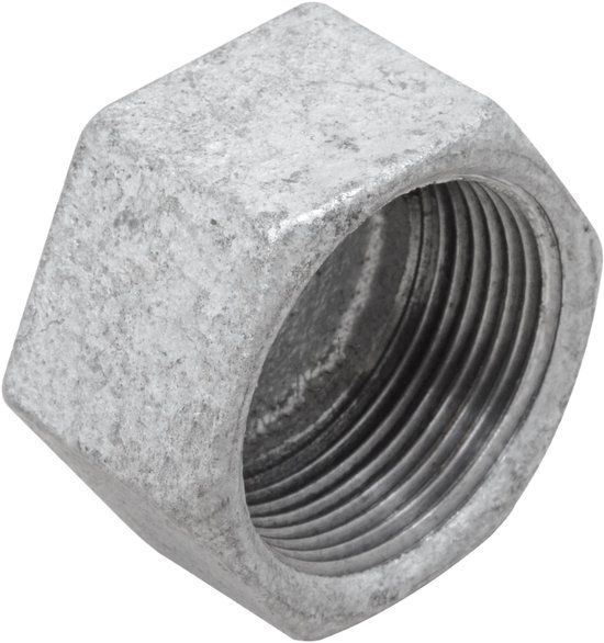 KIRCHHOFF GI Eindkap - Verzinkt - 1/2"BI - (300) - (5x)