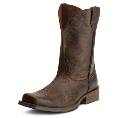 ARIAT Heren Rambler Western Boot, Rieten, 43 EU