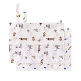 LÄSSIG Little Mateys natte tas, herbruikbaar, voor kinderen, baby, 2 stuks, koningsblauw