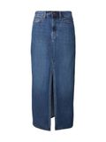 LEVI'S ® Rok 'Ankle Column Skirt' donkerblauw